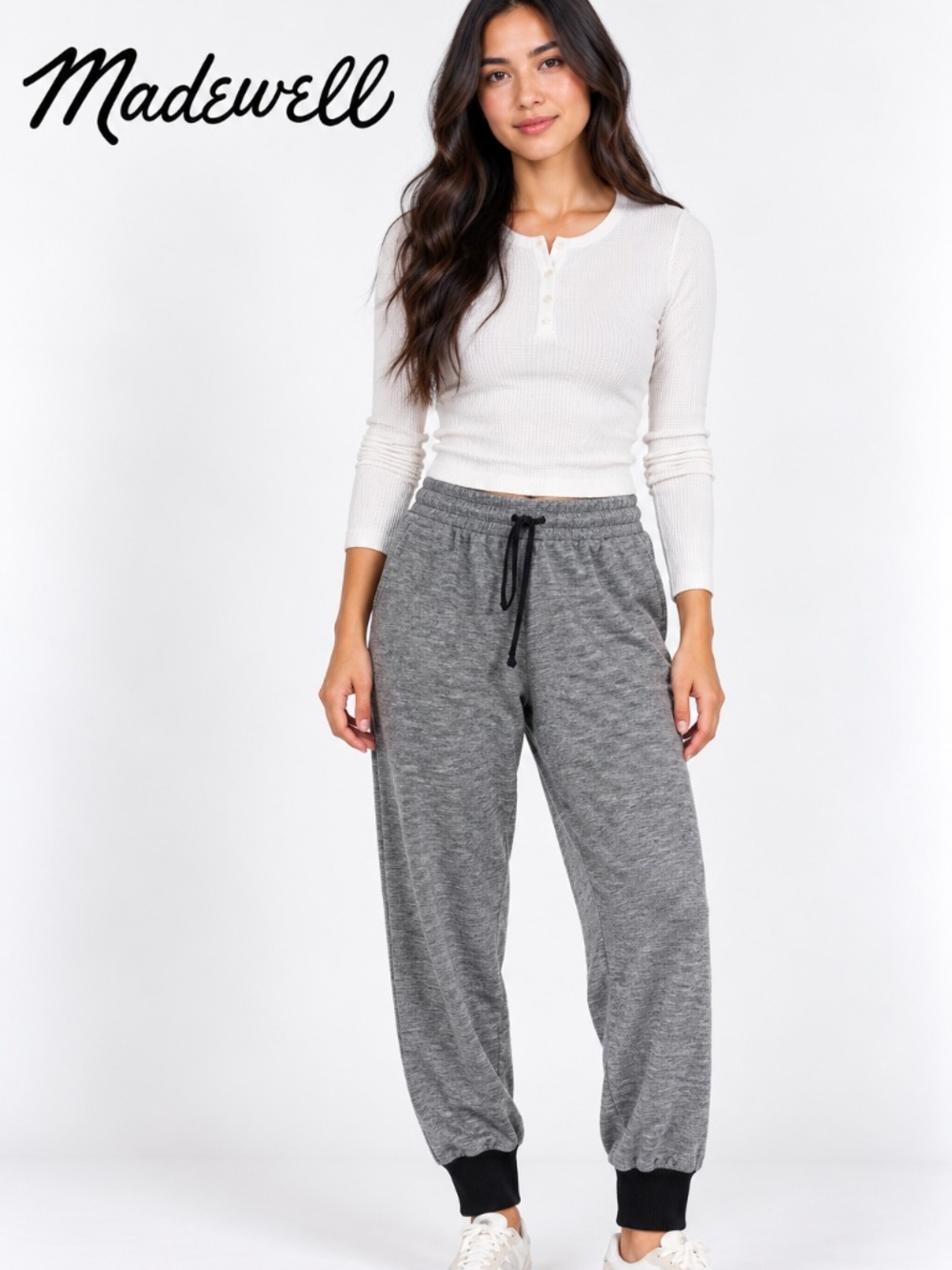Madewell Heathered Offline Slim Sweatpants